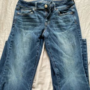 AE Super Stretch kick boot jean